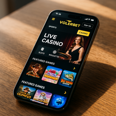 VolerBet - Mobiele Site - Spelen Onderweg op Android en iPhone